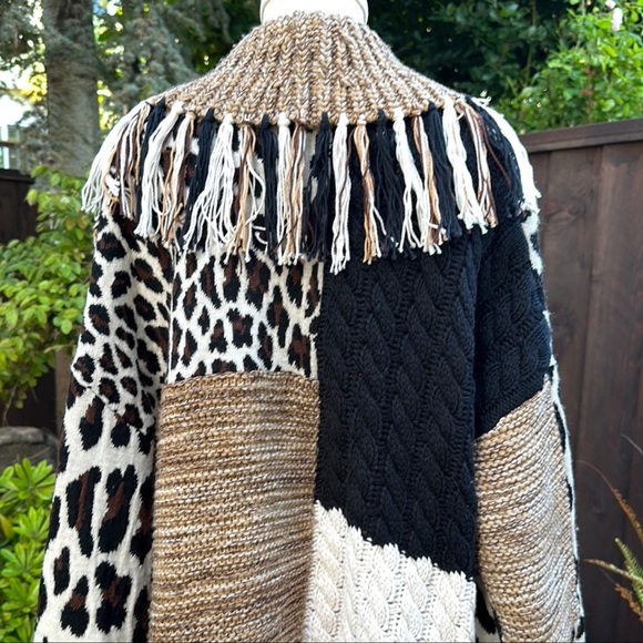 alice + olivia Griselda Patchwork Sweater - Picture 12 of 13